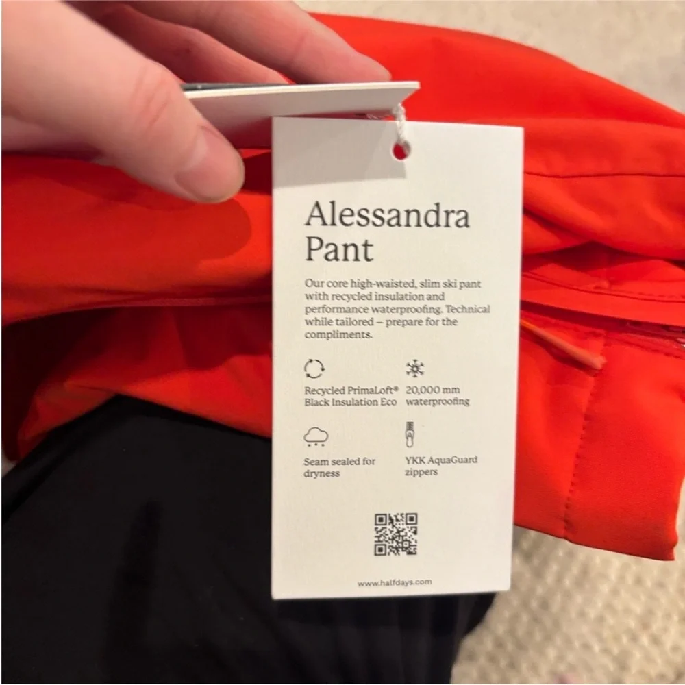 Halfdays Alessandra Ski Pant NWT Spritz Waterproof Insulated Snow Pant - Picture 5 of 8